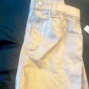 GAP Light pink metallic skirt